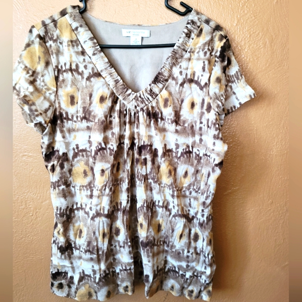 💜 Liz Claiborne Blouse Size 1X